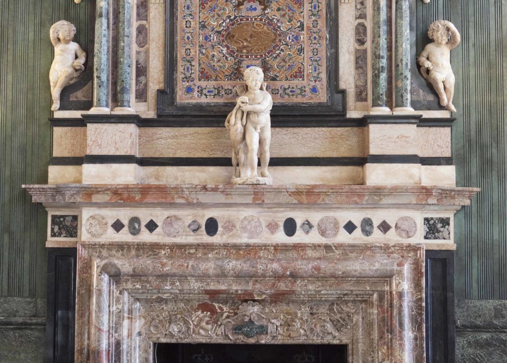 restauro caminetto monumentale