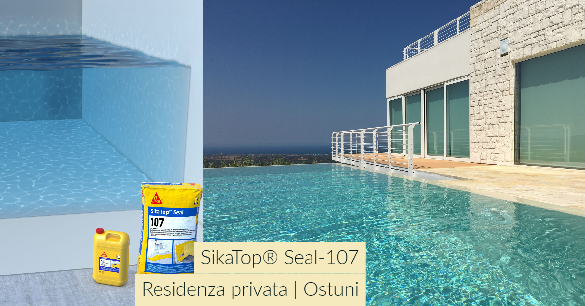 Rivestimento impermeabilizzante per piscine