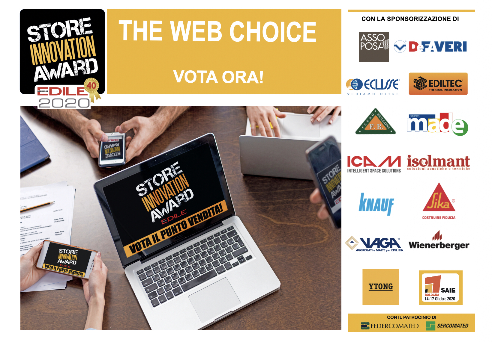 Vota il tuo punto vendita preferito