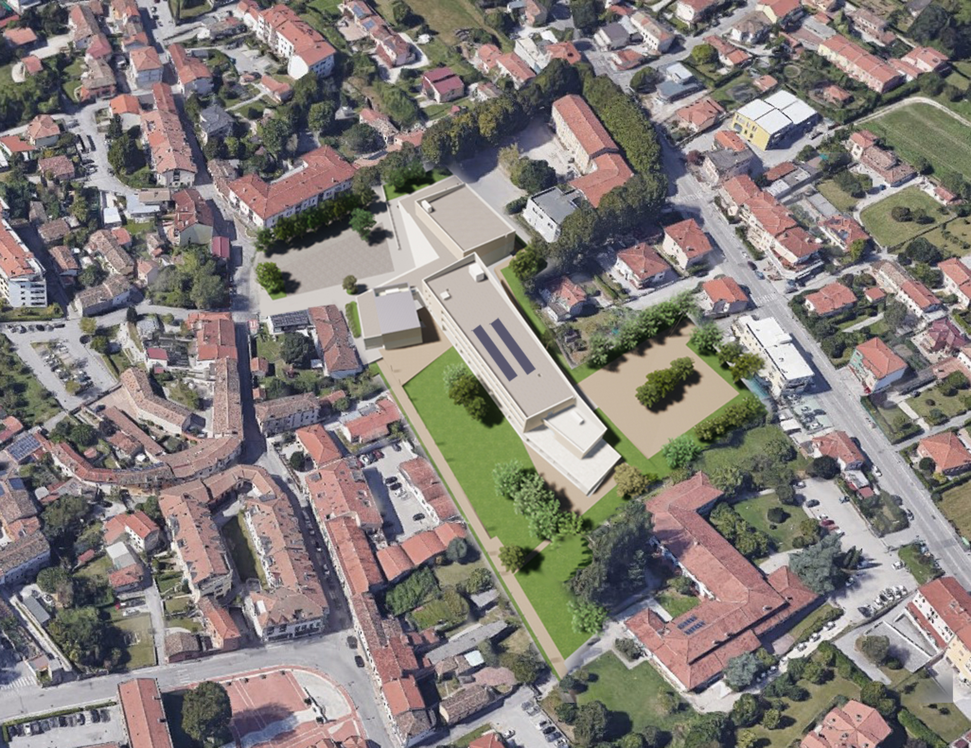 Condor spa | Nuovo polo scolastico Giuseppe Lozer di Pordenone