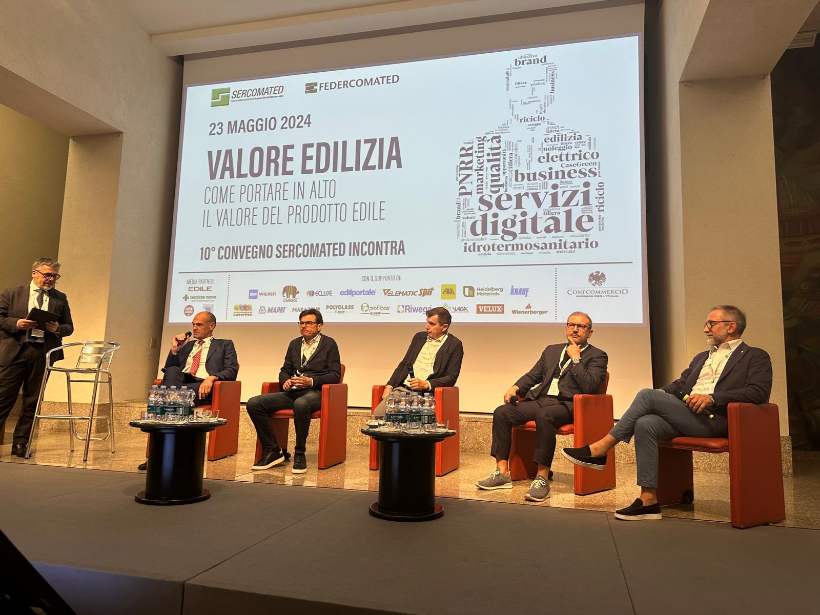 Da sinistra, Andrea da Re, Stefano Pizzato, Gianluca Zanutta, Sandro Scarpari (foto Sercomated)