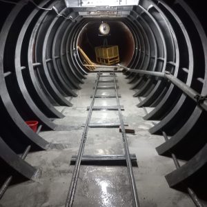 Vaga. Risanamento delle gallerie dell’acquedotto del Sele