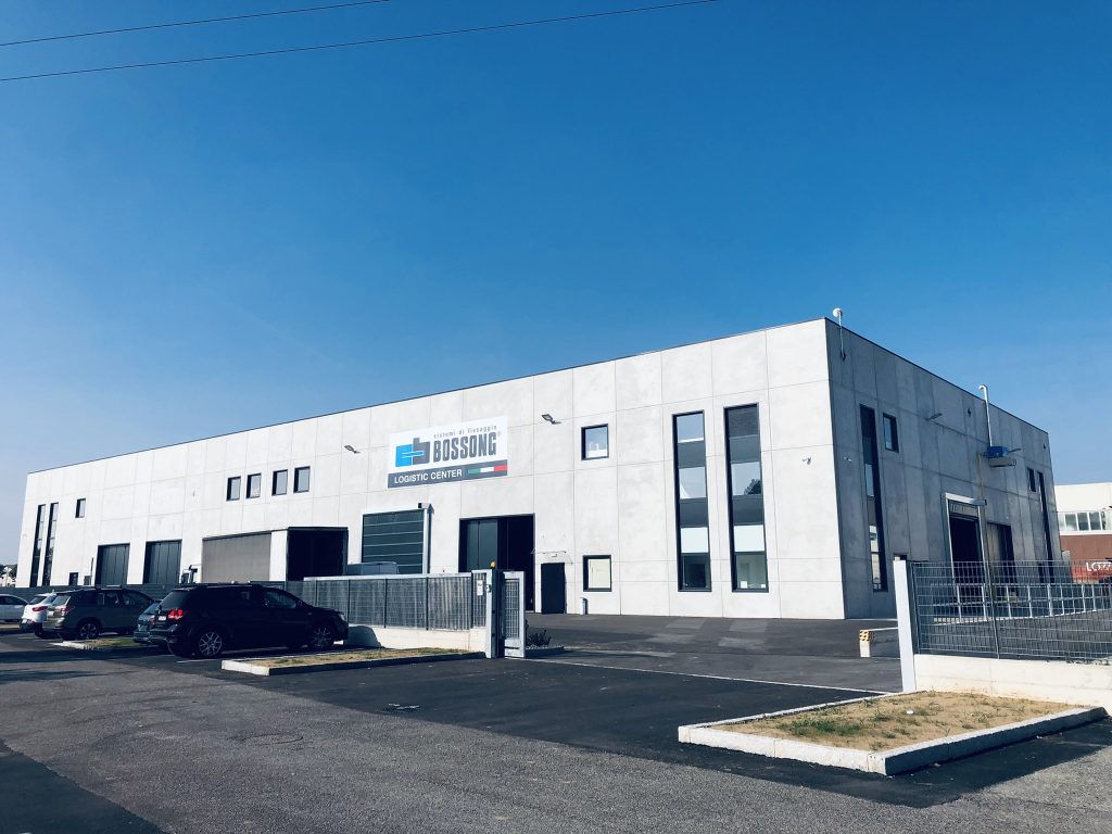 Il centro logistico (foto Bossong)