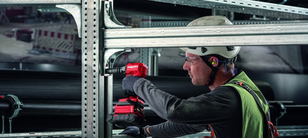 Sistema di staffaggio per supporti impiantistici Mt di Hilti