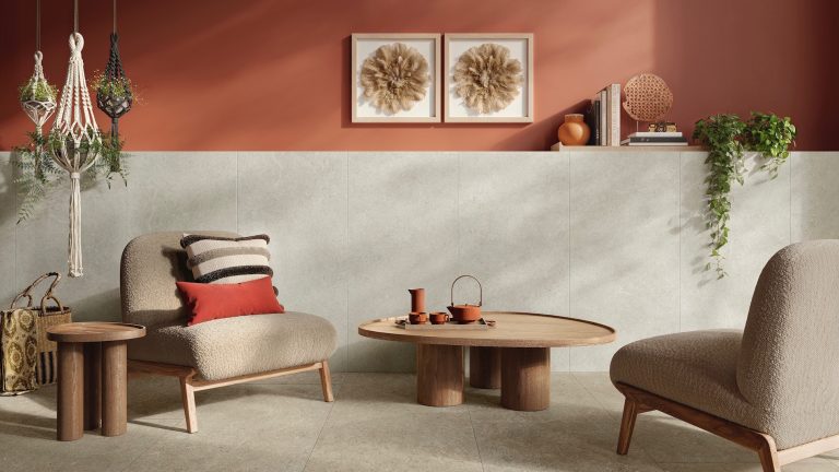 Panaria Ceramica. Accenti vibranti e toni neutri