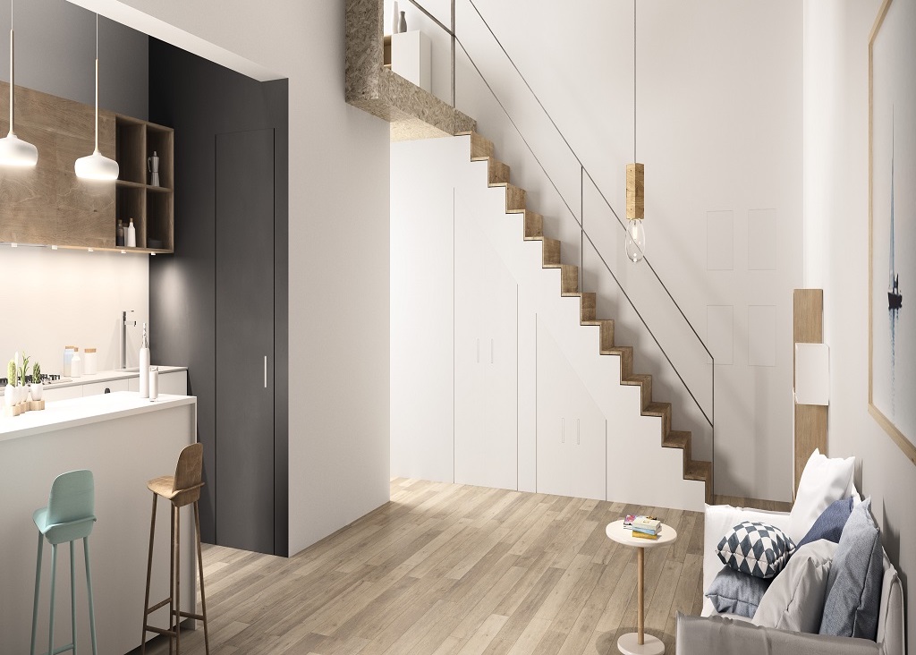 FerreroLegno. Soluzioni filomuro per organizzare gli spazi