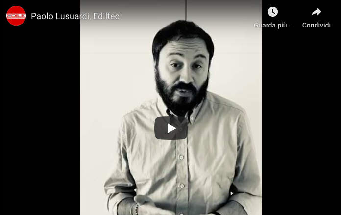 Paolo Lusuardi, Ediltec. È tempo di riaccendere i motori