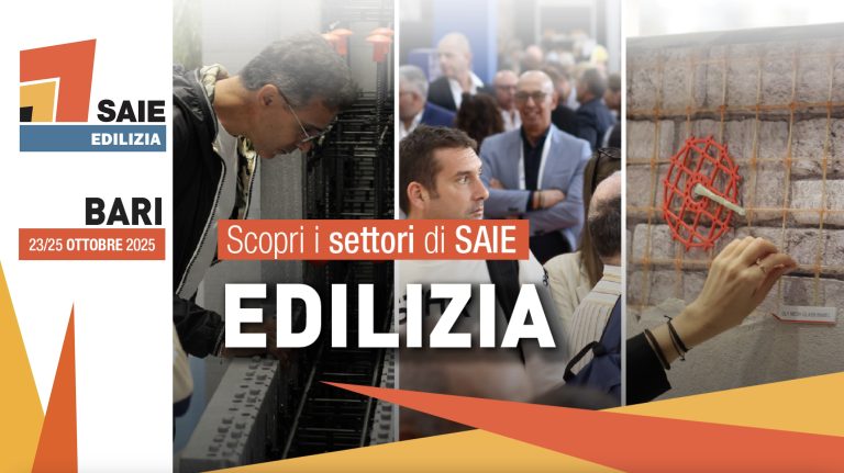 Saie Bari 2025: ecco i dettagli del settore Edilizia