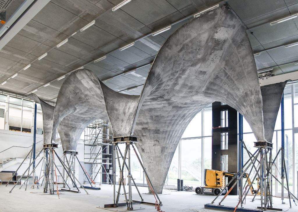 Dal Politecnico di Zurigo arriva il tetto curvo in calcestruzzo ultra sottile