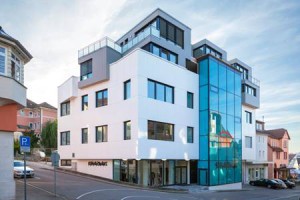 L'edificio si trova a Backnang nella piazza del mercato.