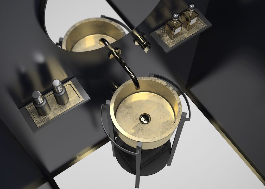 Glass Design. Collezione bagno per spazi contenuti ma di design