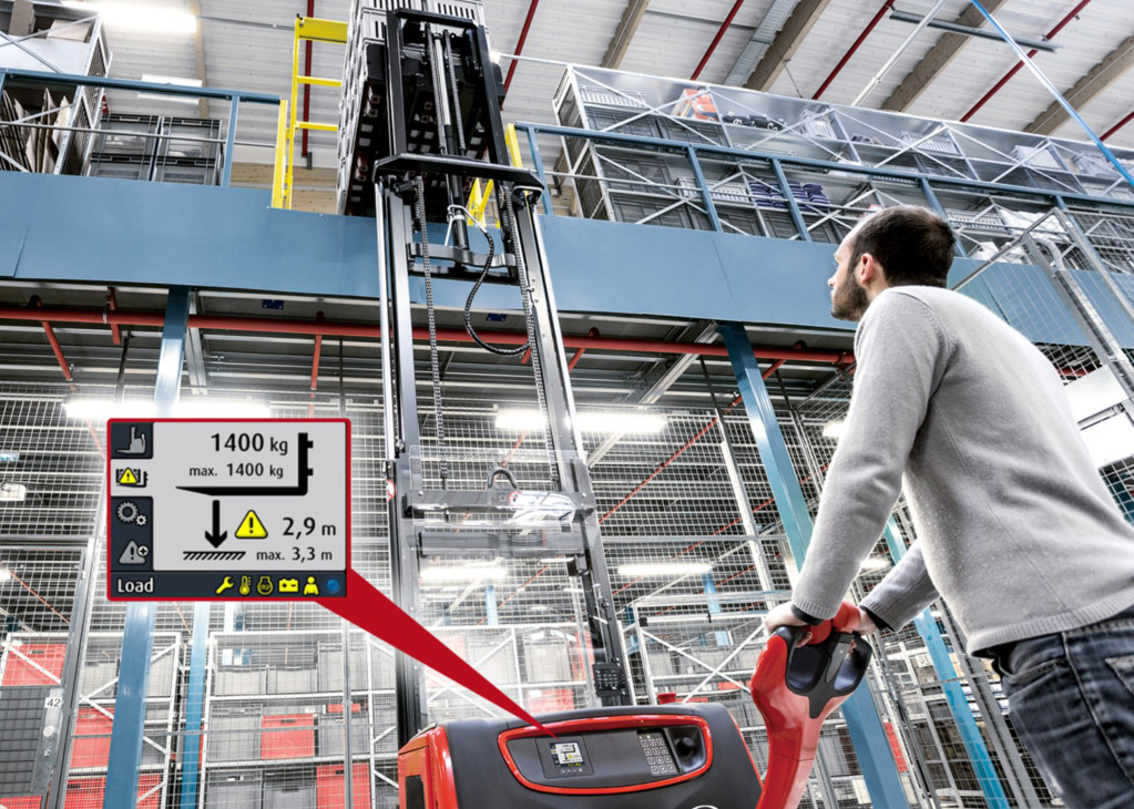Linde Material Handling. Nuovo sistema di assistenza al guidatore per i carrelli stoccatori