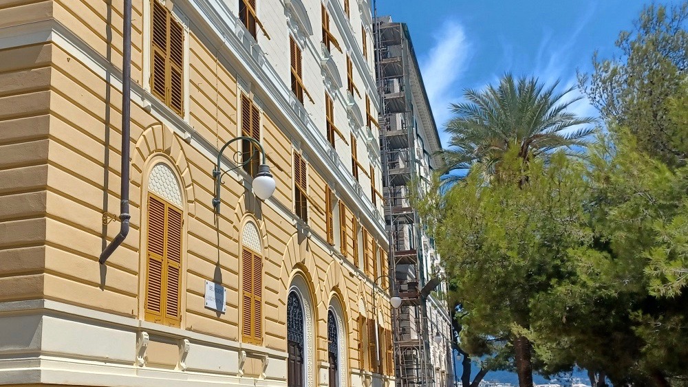 Boero. Le pitture antismog nel belvedere di Genova