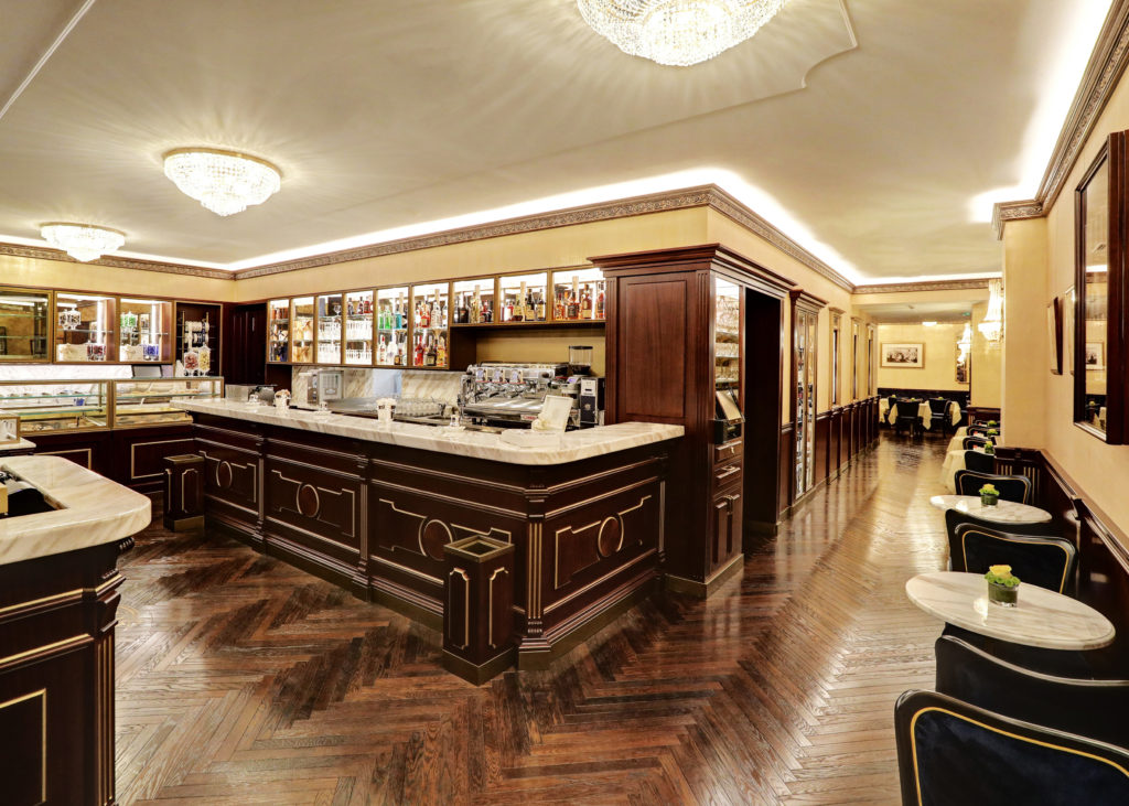 Cadorin. Il parquet di Treviso per il Cafè Cova di Montecarlo