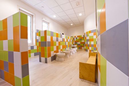 Fap Ceramiche | Gli ambienti bagno del nuovo asilo del Gruppo Concorde, rivestiti con la collezione Archicolors