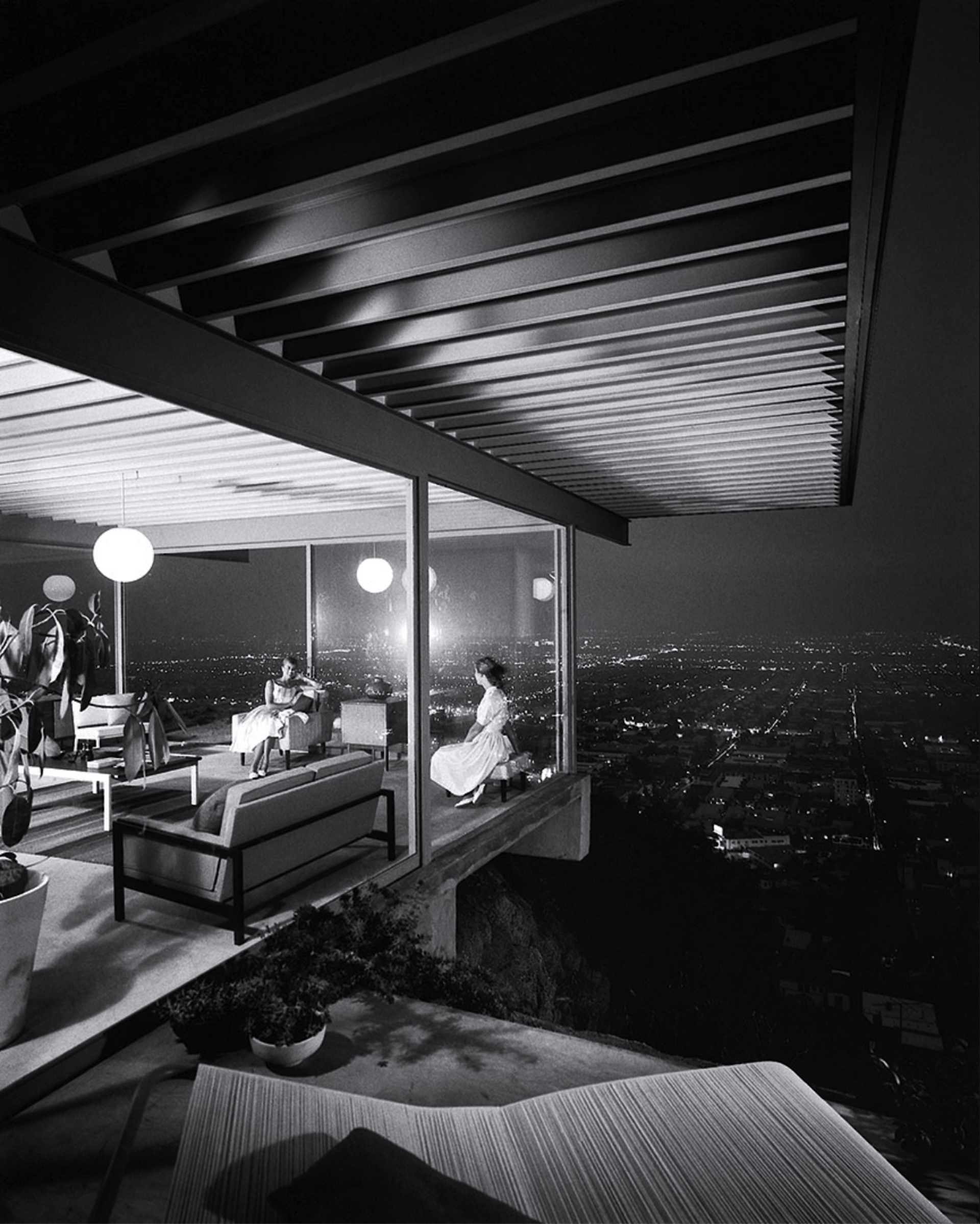 Case Study House # 22, Stahl House, West Hollywood, Pierre Koenig (1959-1960)