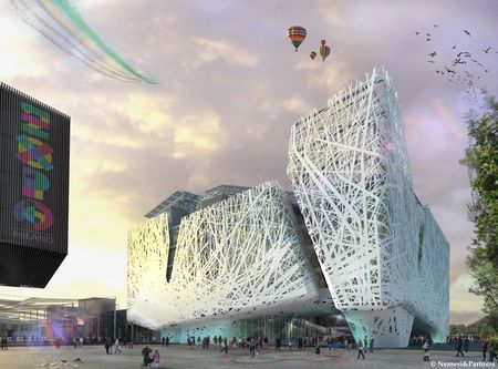 Il principio attivo TX Active è contenuto anche nel nuovo cemento biodinamico con cui sarà realizzata l’avveniristica struttura esterna di Palazzo Italia all’Expo di Milano.