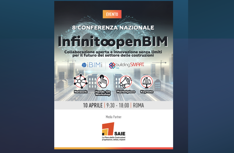 Saie partner dell’ottava Conferenza Nazionale Ibimi buildingSmart Italia