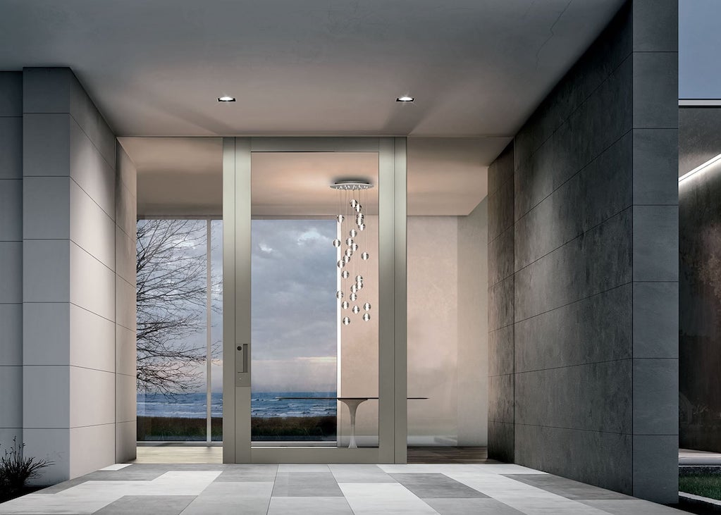 Oikos. La prima porta blindata in vetro termico antiproiettile