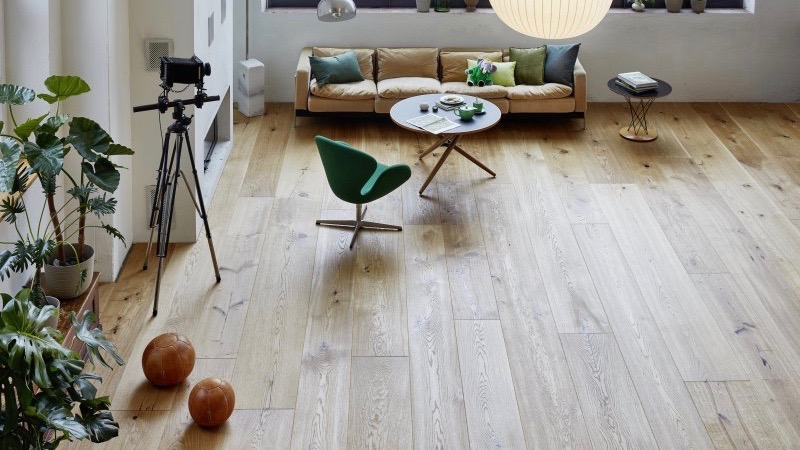 Bauwerk. Il parquet ora è su misura