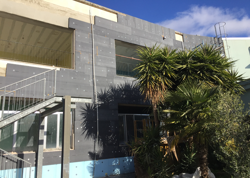 Polistirene espanso estruso per l’isolamento a cappotto