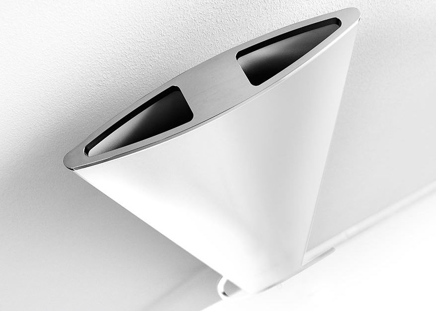 Ridea. Una scultura radiante per piccoli bagni