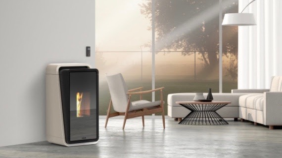 Unical. La stufa di design a biomassa certificata