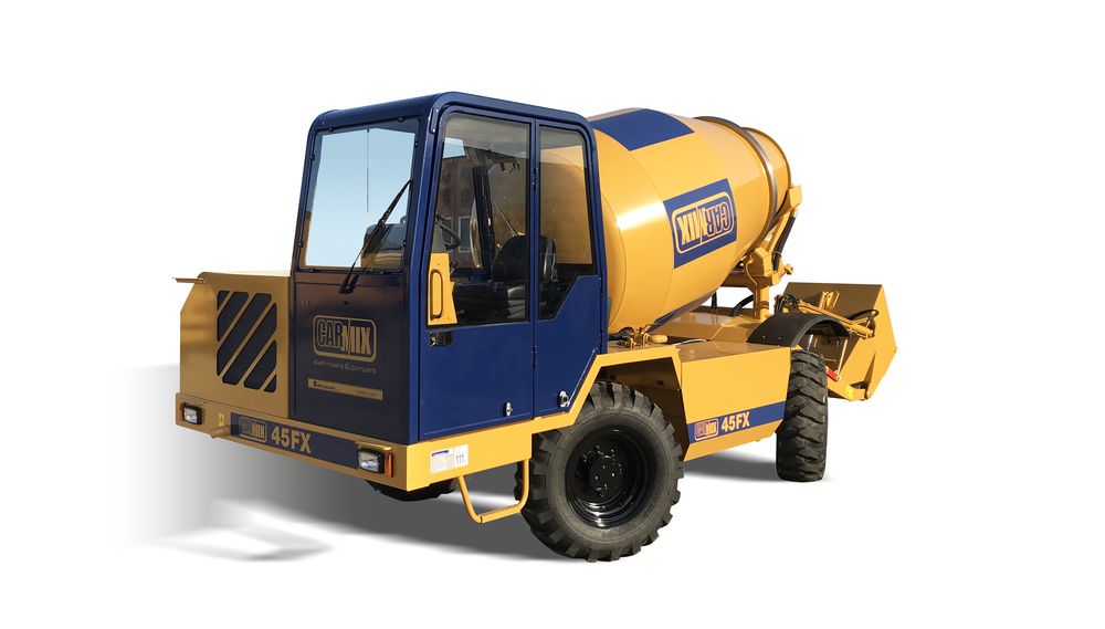 Fuoristrada compatto per produrre calcestruzzo di alta qualità in poco tempo