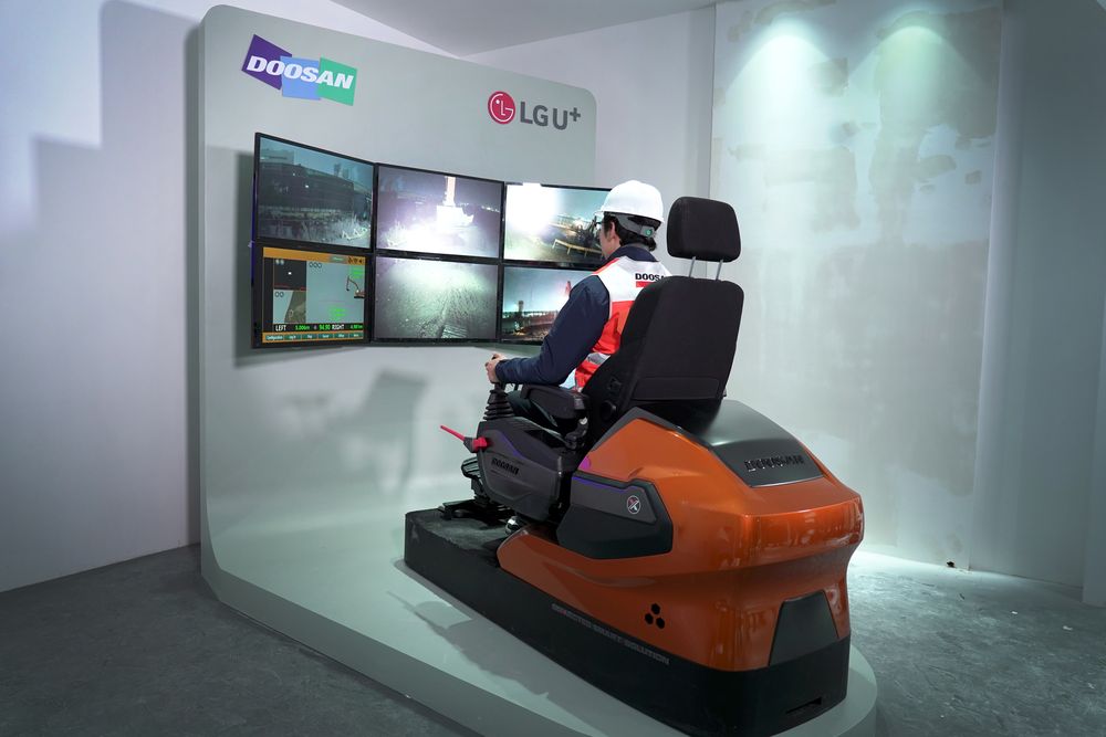 5G per operare in remoto su macchine movimento terra a grandi distanze