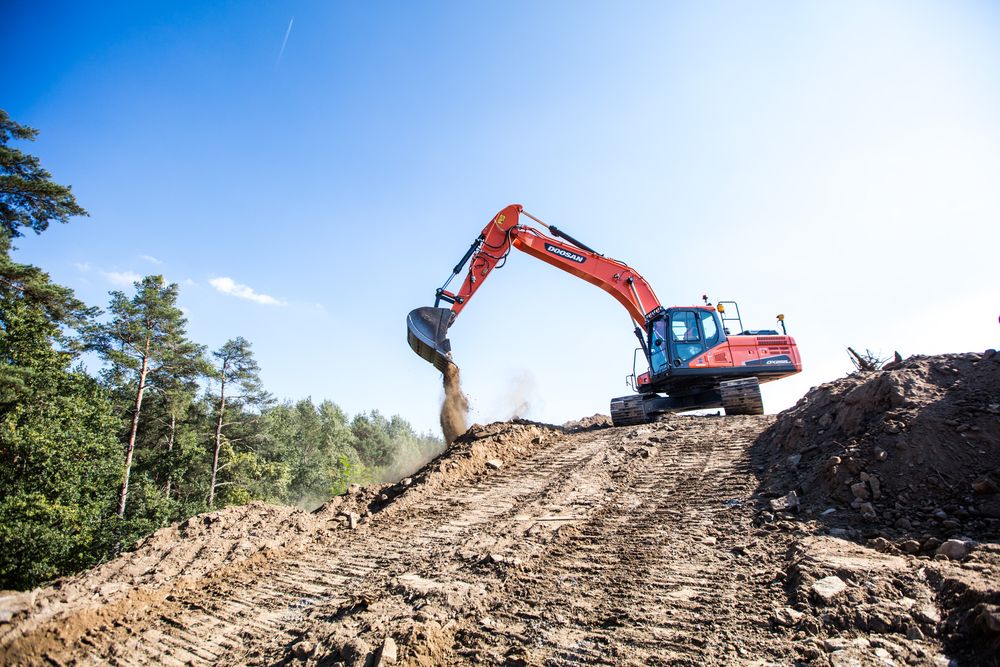 Escavatori gommati con predisposizione ai sistemi di guida 2d e 3d