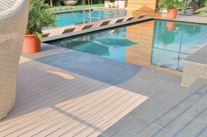 Pavimenti per esterno: nuovo materiale composito