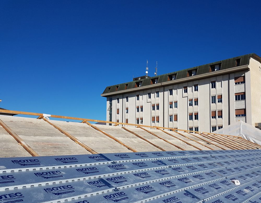 Contenimento termico e protezione dalle infiltrazioni in copertura