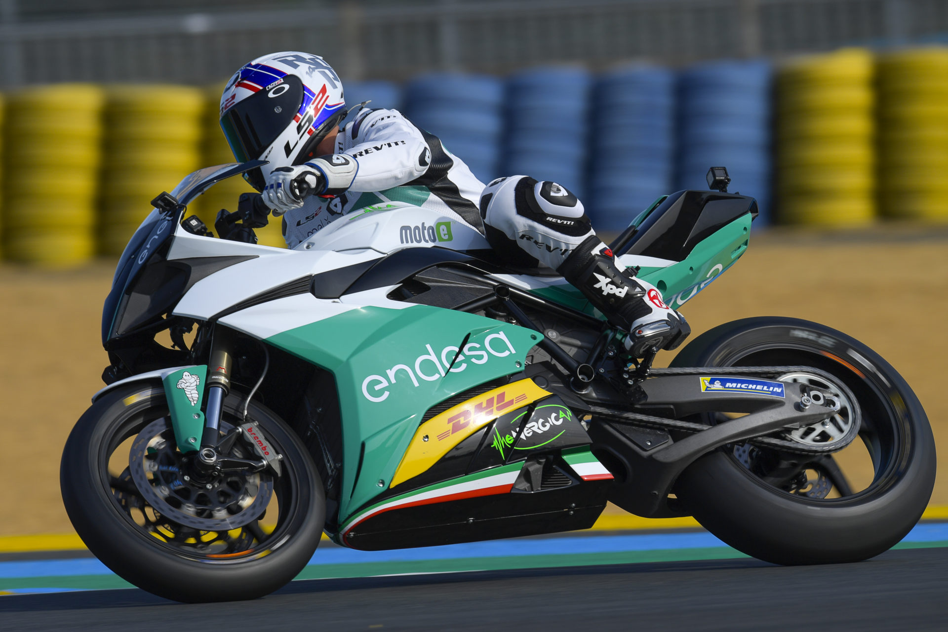 Sbk Engineering The updated version of the MotoE all-electric superbike prototype ...