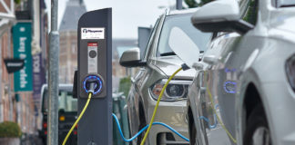 Smart electric vehicle: charging network in Amsterdam