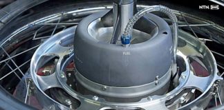 NTN-SNR Bearings for the flying motorcycle