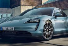 A sports electric car in “base version”