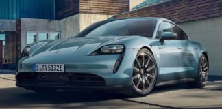 A sports electric car in “base version”