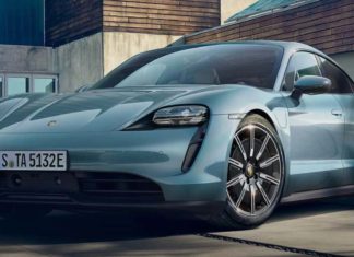 A sports electric car in “base version”