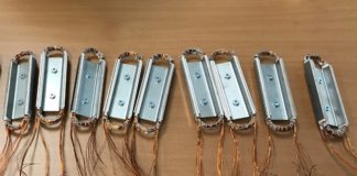 Electric drives improved in density, efficiency and reliability “Motorettes” implemented to study the effects of high voltage gradients on the voltage distribution among windings