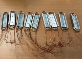 Electric drives improved in density, efficiency and reliability “Motorettes” implemented to study the effects of high voltage gradients on the voltage distribution among windings