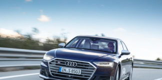 Audi, its flagship is electrified, too