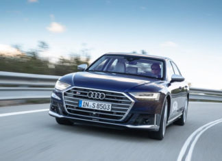 Audi, its flagship is electrified, too