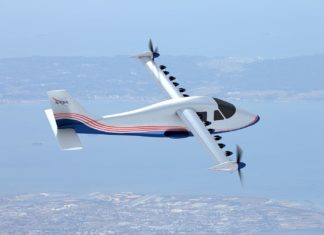 Electric cruise motors under testing for NASA’s first all-electric X-plane X57-Maxwell-CGI (Credits: NASA)