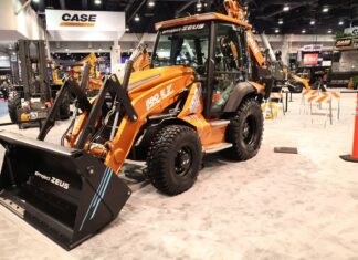 Electric tern for earth handling