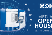 GROB Virtual Open House: Premiere of the G150 universal machining center