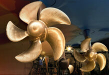 Electric motors for a total propulsion power of 178 megawatts