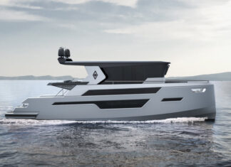 Full electric luxury yacht