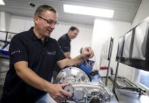 Brandauer is working to develop new green motor technology