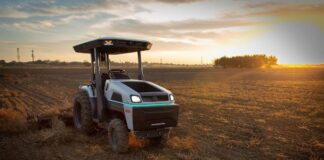 Fully electric tractor for Agriculture 4.0