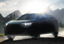 Incoming all-electric SUV for Subaru
